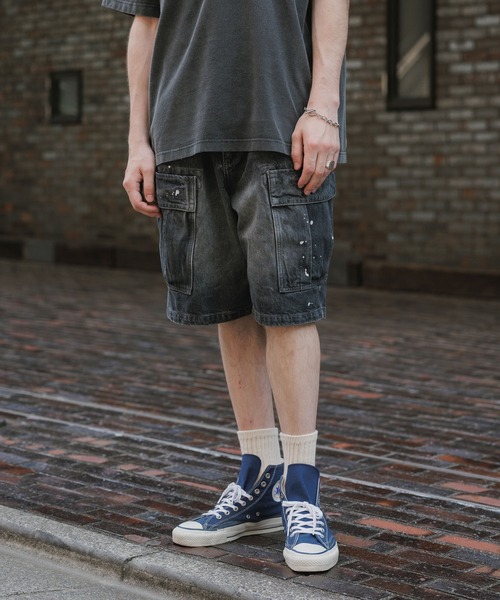 【Liberaiders】DENIM 6POCKET SHORTS Liberaiders】DENIM 6POCKET SHORTS / BLACK – TOKIS