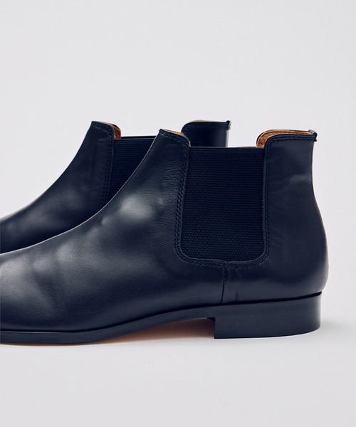 PADRONE（パドローネ）の「PADRONE THE STANDARD LINE/別注 SIDE GORE BOOTS / サイドゴアブーツ（ブーツ・メンズ・ブラック・42/41/40）」の3枚目の写真