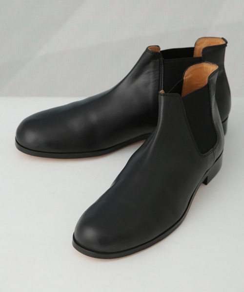 PADRONE（パドローネ）の「PADRONE THE STANDARD LINE/別注 SIDE GORE BOOTS / サイドゴアブーツ（ブーツ・メンズ・ブラック・42/41/40）」の9枚目の写真