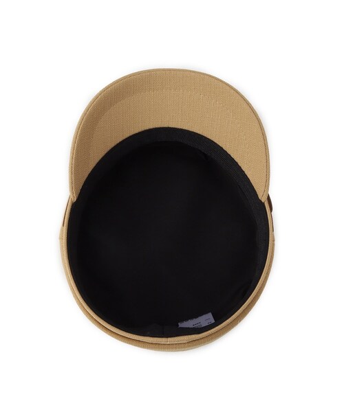 GRANDEDGE（グランドエッジ）の「キャスケットバックルベルト（キャスケット・レディース・キャメル/アイボリー/ブラック・99）」の7枚目の写真