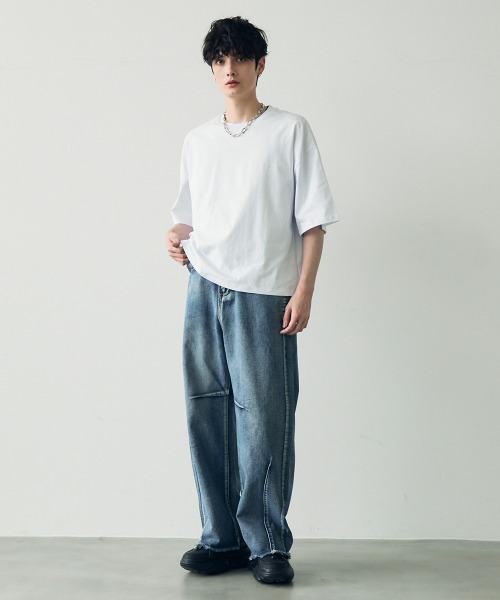 【boohoo】オーバーサイズ 半袖Tシャツ 3b345a41c3fd827418dfd9c8b7bfae