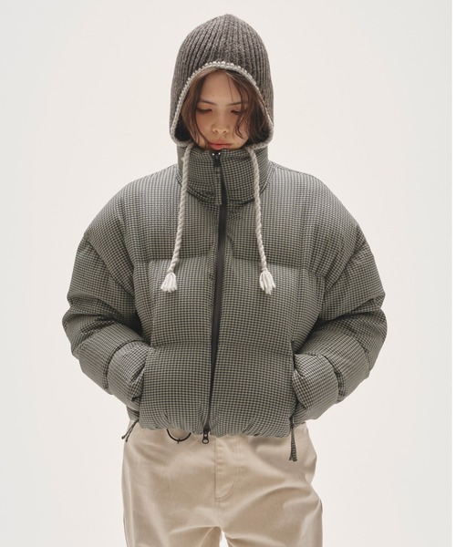 TODAYFUL（トゥデイフル）の「Ear Flap Knitcap（キャップ・レディース・チャコールグレー/ブラウン・FREE）」の7枚目の写真