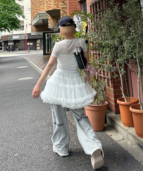 Alley Tokyo（アリートーキョー）の「なんちゃってビスチェT（Tシャツ/カットソー・レディース・ブラック/ブルー・F）」の11枚目の写真