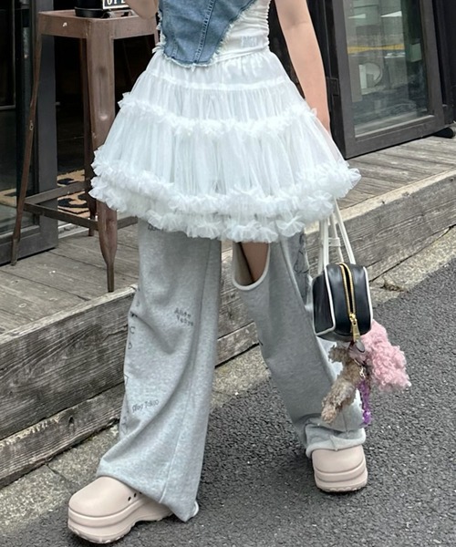 Alley Tokyo（アリートーキョー）の「なんちゃってビスチェT（Tシャツ/カットソー・レディース・ブラック/ブルー・F）」の13枚目の写真