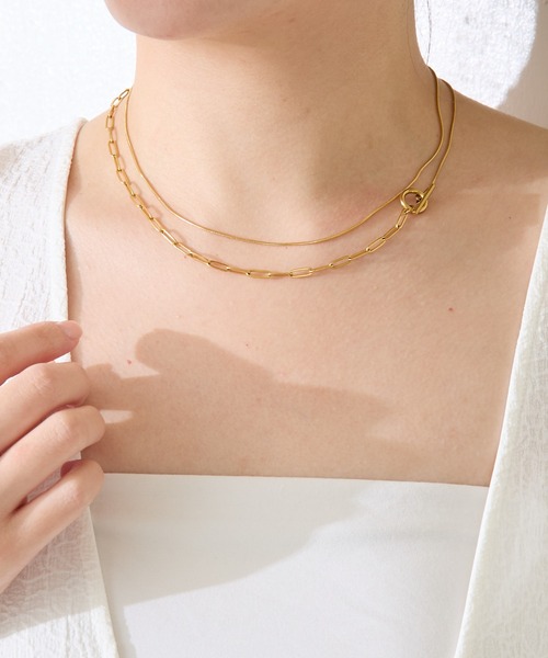 ʚネックレス・ヘアピンɞ mayo様 ✨SALE✨ ⭐layered Necklace + Hairpin 『ネックレス +
