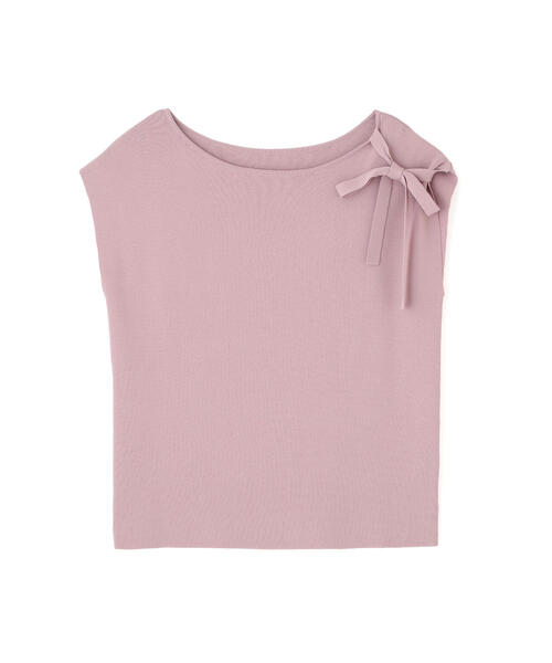 PROPORTION BODY DRESSING(プロポーションボディドレッシング)の「肩リボンアシメニット / 1215270702(ニット/セーター・レディース・ブラック/ベージュ/ブラウン/ピンク・FREE)」の12枚目の写真