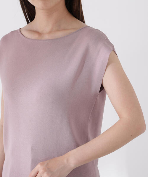 PROPORTION BODY DRESSING(プロポーションボディドレッシング)の「肩リボンアシメニット / 1215270702(ニット/セーター・レディース・ブラック/ベージュ/ブラウン/ピンク・FREE)」の21枚目の写真