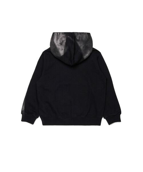 DIESEL（ディーゼル）の「キッズ プルオーバーパーカー SBOXTHOODQ6（パーカー・キッズ・ブラック・12Y/10Y/14Y/16Y/6Y/4Y/8Y）」の3枚目の写真