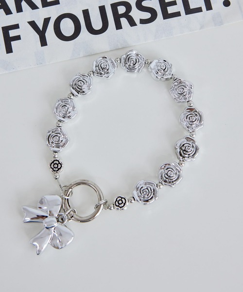 LA VORAGINE(ラ ヴォラジネ)の「ハートリボンモチーフ バッグ/モバイル マルチチャーム(チャーム・レディース・シルバー系1/シルバー/シルバー系2・FREE)」の20枚目の写真