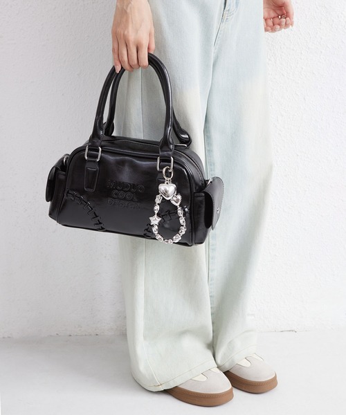 LA VORAGINE(ラ ヴォラジネ)の「ハートリボンモチーフ バッグ/モバイル マルチチャーム(チャーム・レディース・シルバー系1/シルバー/シルバー系2・FREE)」の10枚目の写真