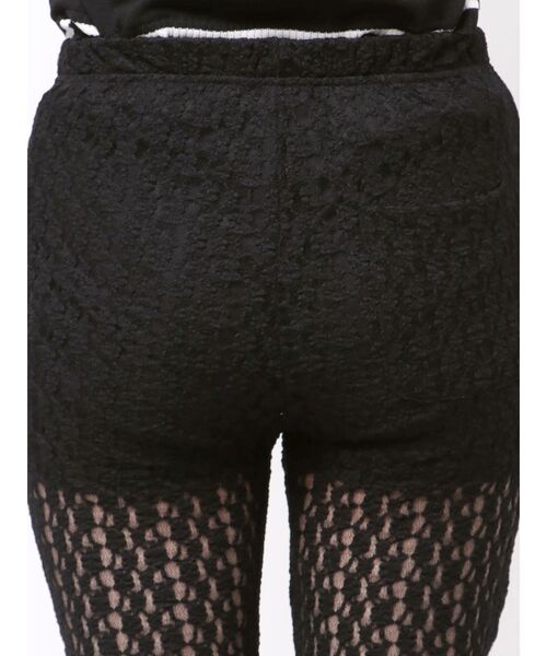 jouetie(ジュエティ)の「イージーフィットフレアパンツ レース(その他パンツ・レディース・オフホワイト/クリア/ブラック・MEDIUM/SMALL)」の17枚目の写真