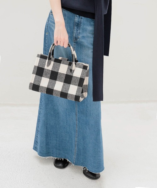 Toruさま購入品 TSURU by Mariko Oikawa / Aimee(チェック柄ファブリックトートバッグ