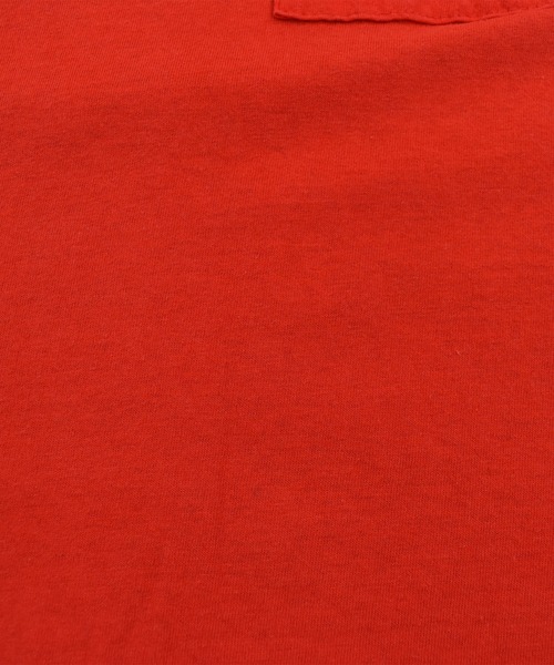 LABORATORY R(ラボラトリーアール)の「【USED】90’s Fruit of the Loom ポケット付き Tシャツ USA製(Tシャツ/カットソー・メンズ・レッド・X-LARGE)」の3枚目の写真