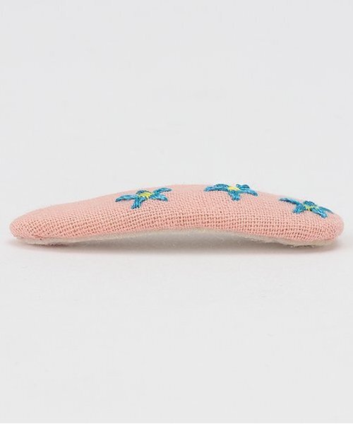 petit main（プティマイン）の「刺しゅうヘアピン/L（ヘアピン・キッズ・サックスブルー/ピンク/オレンジ・F）」の5枚目の写真