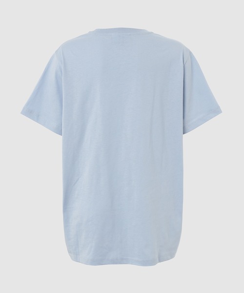 GANNI（ガニー）の「Basic Cotton Jersey Animals Relaxed T-shirt（Tシャツ/カットソー・レディース・ブルー系その他・S/M/L/XS）」の2枚目の写真