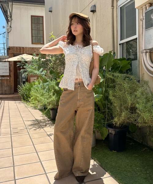 RAY CASSIN(レイカズン)の「スエードハンチング(ハンチング/ベレー帽・レディース・キャメル/ブラウン・FREE)」の20枚目の写真