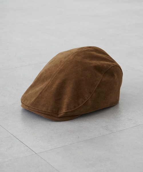 RAY CASSIN(レイカズン)の「スエードハンチング(ハンチング/ベレー帽・レディース・キャメル/ブラウン・FREE)」の15枚目の写真