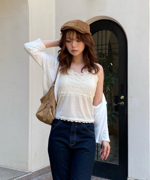 RAY CASSIN(レイカズン)の「スエードハンチング(ハンチング/ベレー帽・レディース・キャメル/ブラウン・FREE)」の22枚目の写真