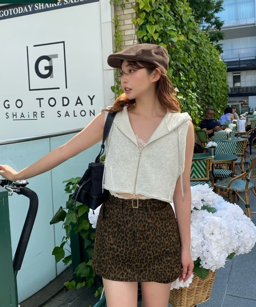 RAY CASSIN(レイカズン)の「スエードハンチング(ハンチング/ベレー帽・レディース・キャメル/ブラウン・FREE)」の9枚目の写真