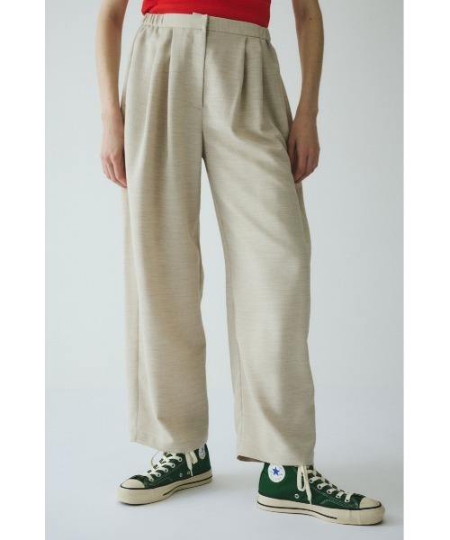 HeRIN.CYE(ヘリンドットサイ)の「Cocoon pants コクーンパンツ(その他パンツ・レディース・ブラック/ブラウン/ベージュ・38/36)」の1枚目の写真