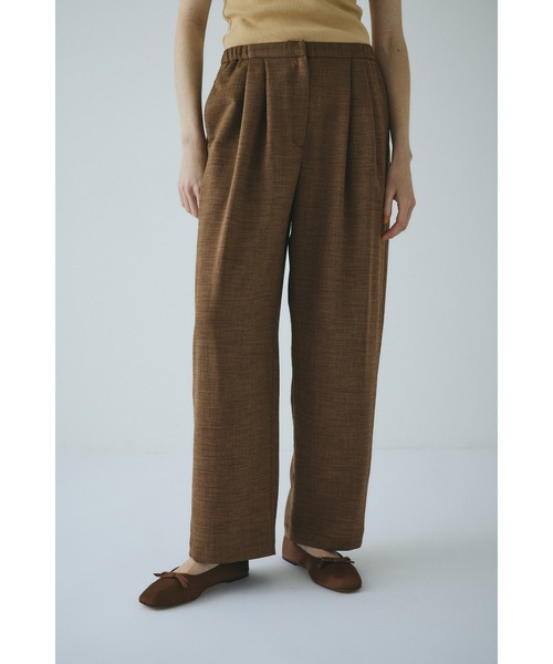 HeRIN.CYE(ヘリンドットサイ)の「Cocoon pants コクーンパンツ(その他パンツ・レディース・ブラック/ブラウン/ベージュ・38/36)」の17枚目の写真