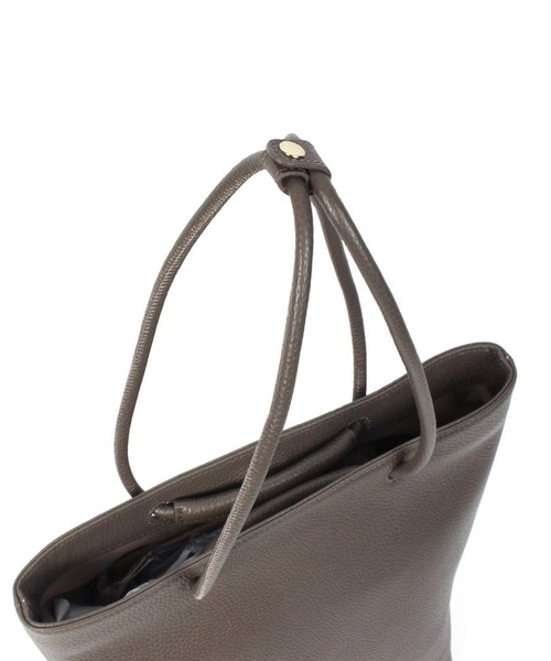 Beau're（ヴュレ）の「【BEAURE】B-25343　ジャストサイズミニトートバッグ（ハンドバッグ・レディース・ベージュ/シルバー/グレー/ブラック・FREE）」の11枚目の写真