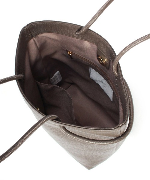 Beau're（ヴュレ）の「【BEAURE】B-25343　ジャストサイズミニトートバッグ（ハンドバッグ・レディース・ベージュ/シルバー/グレー/ブラック・FREE）」の12枚目の写真