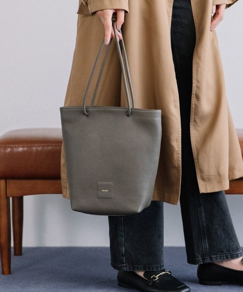 Beau're（ヴュレ）の「【BEAURE】B-25343　ジャストサイズミニトートバッグ（ハンドバッグ・レディース・ベージュ/シルバー/グレー/ブラック・FREE）」の20枚目の写真