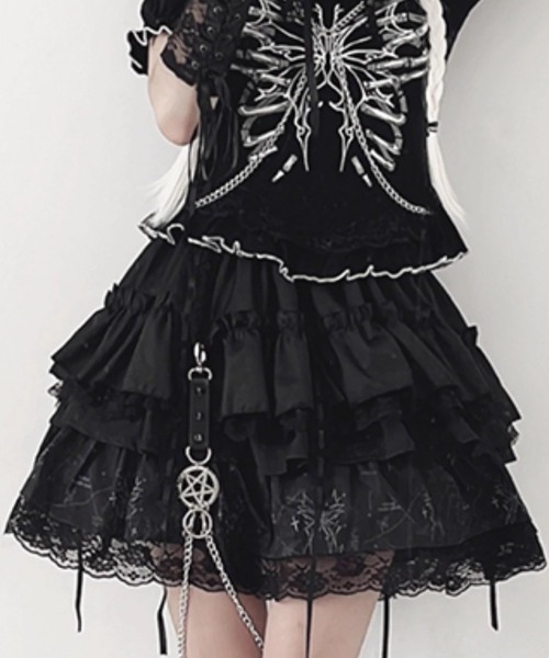 A'GEM/9 × .kom TricuspidC フリルハートドレス A'GEM/9 × .kom