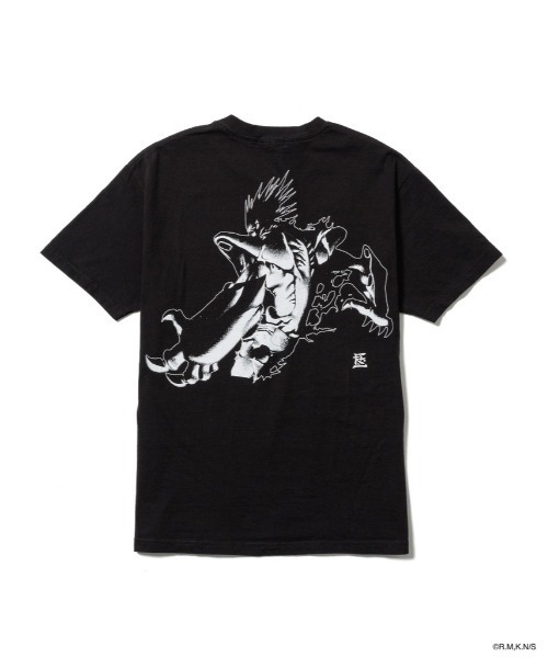 F-LAGSTUF-F(フラグスタフ)の「SS TEE3(xARMS)(Tシャツ/カットソー・メンズ・ブラック/ホワイト・L/M)」の4枚目の写真