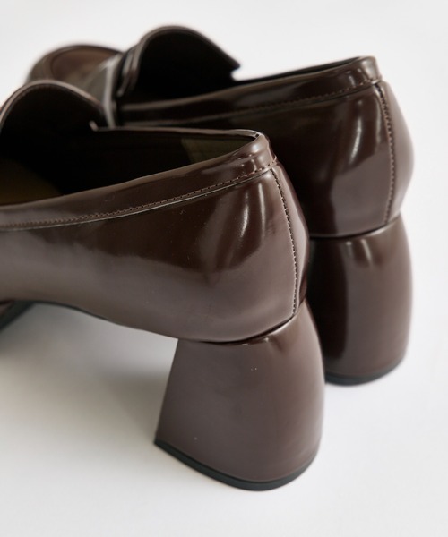 OLIVE des OLIVE（オリーブデオリーブ）の「エンブレム付きローファー（ローファー・レディース・ブラック/ブラウン・LARGE/MEDIUM/SMALL）」の9枚目の写真