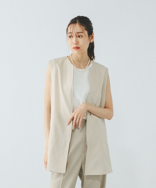 専用♡るページ お手入れラクラクZIPベスト/499688（ベスト）｜GLOBAL WORK