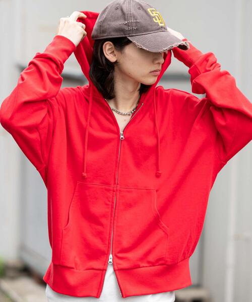 シンプルダブルジップコンパクトパーカー コンパクトフィットダブルZIPパーカー｜WEGO（ウィゴー） – WEGO