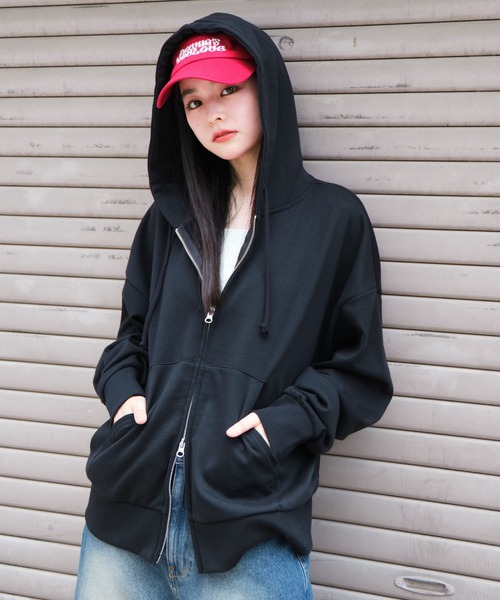 シンプルダブルジップコンパクトパーカー コンパクトフィットダブルZIPパーカー｜WEGO（ウィゴー） – WEGO