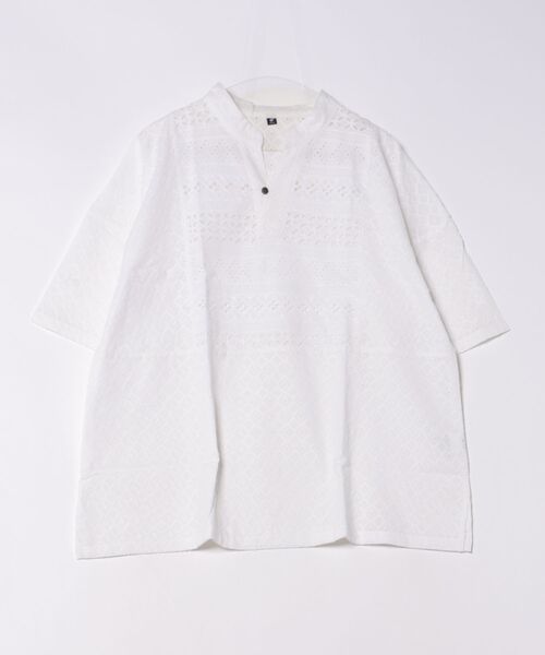 チャイハネ(チャイハネ)の「【チャイハネ】サーランMEN'Sトップス(その他トップス・メンズ・ブラック/グリーン/ホワイト・FREE)」の1枚目の写真