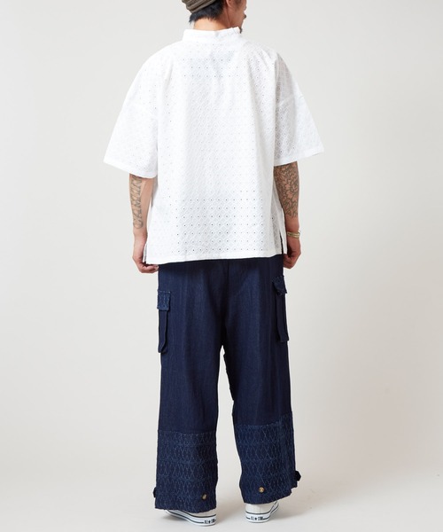 チャイハネ(チャイハネ)の「【チャイハネ】サーランMEN'Sトップス(その他トップス・メンズ・ブラック/グリーン/ホワイト・FREE)」の6枚目の写真