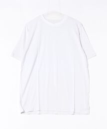 スクープ ドロップショルダー ビッグシルエット Tシャツ