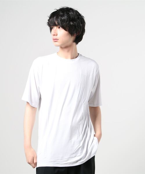 スクープ ドロップショルダー ビッグシルエット Tシャツ（Tシャツ/カットソー）｜Re Youth（リユース）