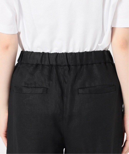 JOURNAL STANDARD relume（ジャーナルスタンダード　レリューム）の「《一部WEB限定追加5》麻スリットイージーパンツ（その他パンツ・レディース・ブラック/ブラウン/ベージュ/ブルー/ライトブルー/オレンジ/ピンク・36/38）」の12枚目の写真