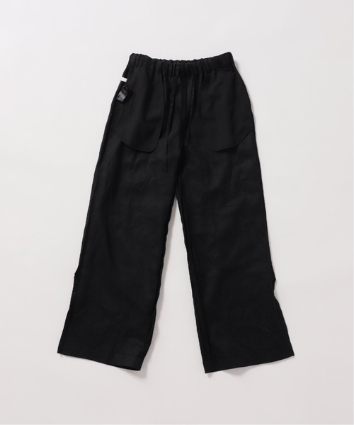 JOURNAL STANDARD relume（ジャーナルスタンダード　レリューム）の「《一部WEB限定追加5》麻スリットイージーパンツ（その他パンツ・レディース・ブラック/ブラウン/ベージュ/ブルー/ライトブルー/オレンジ/ピンク・36/38）」の18枚目の写真