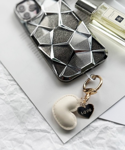 NOLITA LABORATORY（ノリータラボラトリー）の「【 NOLITA / ノリータ 】3WAYパール ハートチャーム 付き カラビナ ストラップ スマホ バッグ キーホルダー 対応 バッグチャーム（チャーム・レディース・グリーン/レッド/アイボリー/ピンク/ブラック/ピンク系その他/パープル/グレー・FREE）」の16枚目の写真
