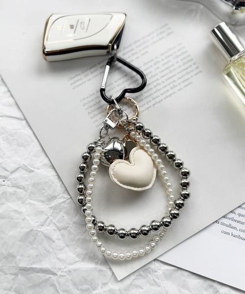 セール】【 NOLITA / ノリータ 】3WAYパール ハートチャーム 付き