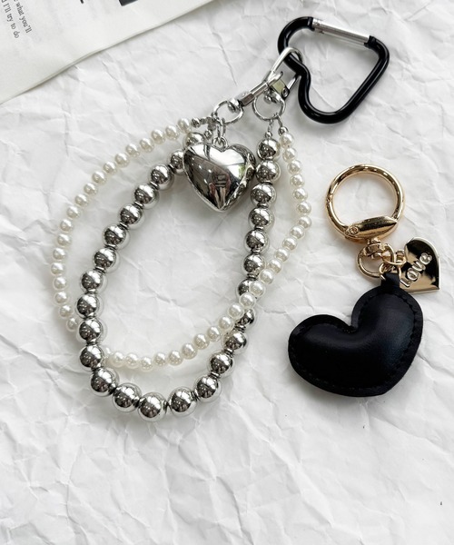 セール】【 NOLITA / ノリータ 】3WAYパール ハートチャーム 付き