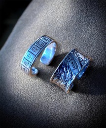 1004ST（イチマルマルヨンエスティー）の「2SET メンズ シルバーリング 指輪（リング）」