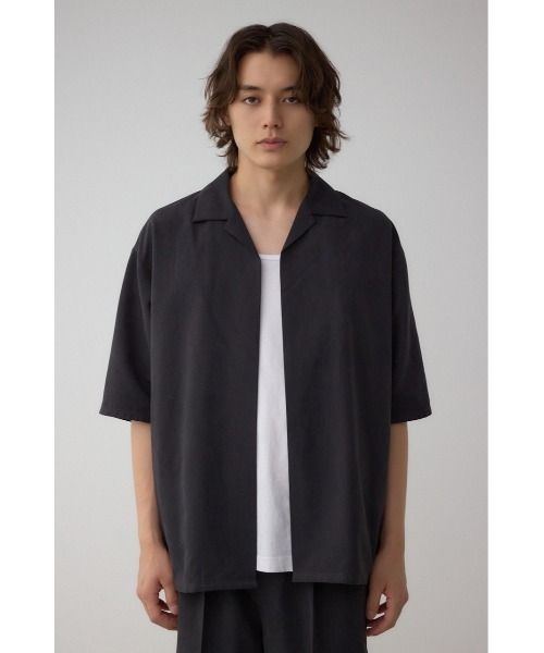AZUL by moussy(アズールバイマウジー)の「C/Tフェイクスウェードショートパンツセットアップ(テーラードジャケット・メンズ・グレー/ブラック・MEDIUM/LARGE)」の6枚目の写真