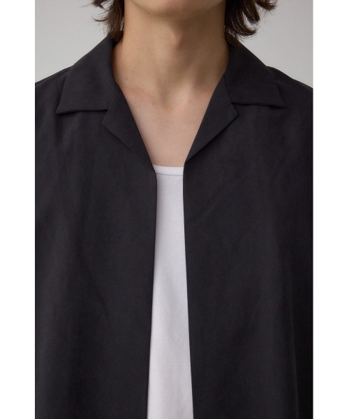 AZUL by moussy(アズールバイマウジー)の「C/Tフェイクスウェードショートパンツセットアップ(テーラードジャケット・メンズ・グレー/ブラック・MEDIUM/LARGE)」の9枚目の写真