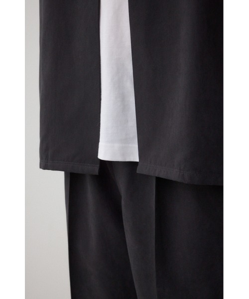 AZUL by moussy(アズールバイマウジー)の「C/Tフェイクスウェードショートパンツセットアップ(テーラードジャケット・メンズ・グレー/ブラック・MEDIUM/LARGE)」の11枚目の写真