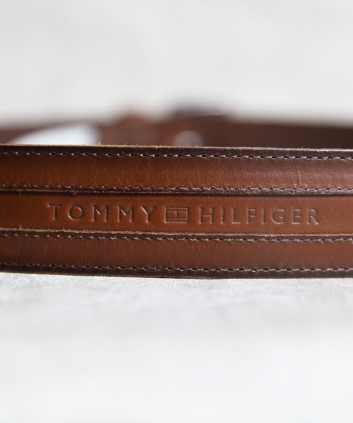 TOMMY HILFIGER（トミーヒルフィガー）の「TOMMY HILFIGER レザーベルト（ベルト・メンズ・タン・40/38/36）」の5枚目の写真