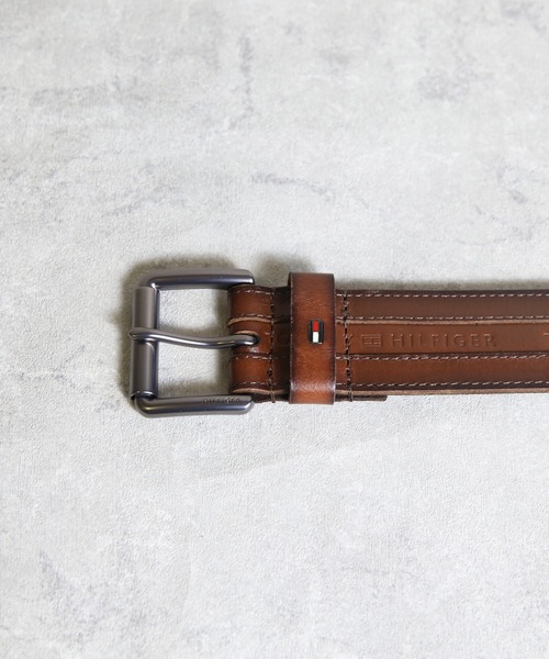 TOMMY HILFIGER（トミーヒルフィガー）の「TOMMY HILFIGER レザーベルト（ベルト・メンズ・タン・40/38/36）」の10枚目の写真