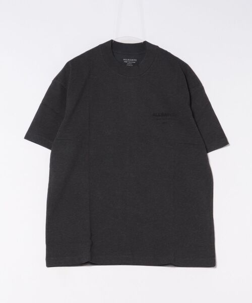 ALLSAINTS(オールセインツ)の「XANDER FLOCKED LOGO OVERSIZED T-SHIRT | XANDER フロック加工 ロゴ オーバーサイズ Tシャツ(Tシャツ/カットソー・メンズ・グレー系その他・S/M/L/XL/XS)」の7枚目の写真
